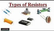 Different Types of Resistors, Internal Structure and Applications