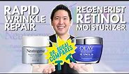 Dr. Sugai Compares: Olay Regenerist Retinol 24 Versus Neutrogena Rapid Wrinkle Repair Retinol SA