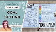How To Set And ACHIEVE YOUR GOALS In 2023 | Bullet Journal Goal Setting