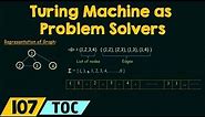 Turing Machine as Problem Solvers