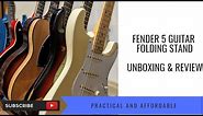 Fender 5 Guitar Folding Stand Unboxing & Review