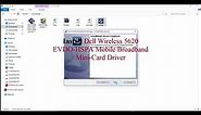 How to install Sim card drivers in Dell Laptop