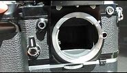 Nikon F2 35mm Single Lens Reflex Camera MD-2 Motor Drive & MB-1 Battery Pack