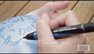 How-to Tuesday: Write a message on a balloon