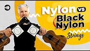 Clear Nylon vs🔥 Black Nylon! Ukulele Strings Comparison! FIND OUT WHICH ONE IS THE BEST!