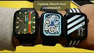 Custom Watch Faces for Smartwatch Gucci ,Rolex & more!