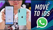 How to transfer WhatsApp from Android to iPhone with 'Move to iOS'?