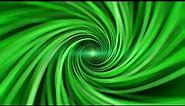 🌌 Green Vortex Background Loop - Spiral Lines Tunnel Animation Footage +PREMIUM 4K 60FPS version