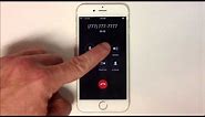 How to Make a Phone Call - iPhone 6