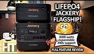 Jackery 2000 Plus 3000w LiFePO4 Modular UPS Solar Generator Power Station Review