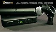 Shure BLX24/SM58 Handheld Wireless System with SM58 Capsule