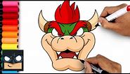 How To Draw Bowser for Beginners