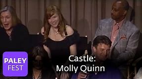 Castle - Molly Quinn on Nathan Fillion (Paley Center Interview)