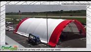 Installation Time Lapse Video of a fabric building by ClearSpan Fabric Structures