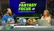 49ers roll on to NFC Championship RB Snake Draft | Fantasy Focus 🏈