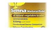 GenCare - Senna Laxatives Tablets 8.6mg with Natural Sennosides (600 Count) Value Pack Size for Bloating, Constipation, Gas & Irregularity Relief | Effective & Safe Overnight Formula | Generic Senokot