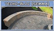 How To Build a Curved, Block Sitting Wall | Techo-Bloc (Semma)