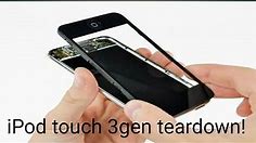 iPod Touch Repair 3rd Gen Take Apart Guide/screen replace/battery replacement