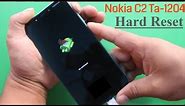 Nokia C2 Ta-1204 Hard Reset Failed/Fix No Command/Format Screen Lock 2020-2021