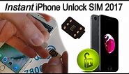 NEW Instant iPhone Unlock SIM for ALL iPhones Latest iOS 2017