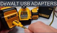 DeWalt USB Adapters 12.5W 49.5W 65W Tested and Reviewed