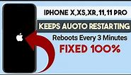 iPhone x/xs/xr/11/11 pro Keeps Restarting Every 3 Minutes || schematic diagram solution