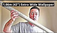 extra wide wallpaper hanging - advanced paperhanging