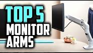 Best Monitor Arms in 2019 | For Comfortable Gaming & Working Sessions!