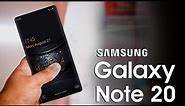 SAMSUNG GALAXY NOTE 20 - Officially Revealed!?