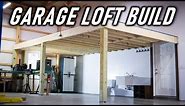 Building a Large Mezzanine Loft By Myself - FULL BUILD