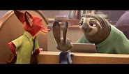Zootopia - Sloth Scene Sped Up (Normal Speed)