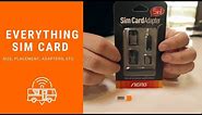 SIM Card 101 - how to change SIM card size!