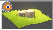 (2024 UPDATE) How to make stylized grass in blender