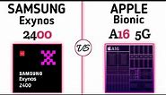 SAMSUNG Exynos 2400 vs APPLE A16 Bionic | what's a better For You !?