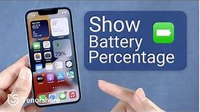 [Newest Tips] How to Show Battery Percentage on iPhone 13/13 Pro/13 mini/13 Pro Max