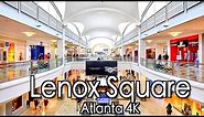 Walking Around Lenox Square Mall Atlanta Georgia | 4k | Natural Sounds