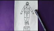 How to Draw Max Mayfield - Step by Step | Stranger Things 4