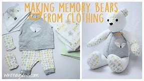 How to Make a Memory Bear from Clothing
