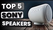 Top 5 Best Sony Bluetooth Speaker 2023