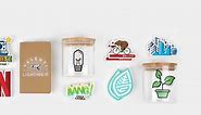 Clear stickers - Free shipping | Sticker Mule