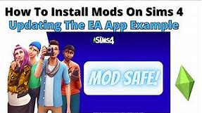 How To Update The EA App Or Sims 4 Game For Mods | 2023