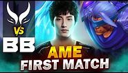 Ame is BACK !! FIRST OFFICIAL Match - Xtreme Gaming vs BetBoom Team