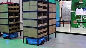 Alibaba shows off their picking and packing robots at CIFTIS