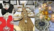 🥂 DIY NEW YEAR'S PARTY DECORATION IDEAS AT HOME | DECORATING IDEAS 2024 | New Year's Eve Table ideas