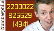 Every Number is the Sum of Three Palindromes - Numberphile