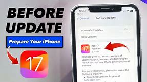 How to update iOS 17 Official Stable version on any iPhone - Prepare your iPhone for iOS 17