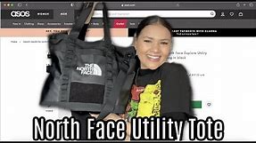 The North Face Explore Utility Black Tote Bag * Unboxing Review * + What's In My Bag 2021 *Work Bag*