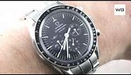 Omega Speedmaster Moonwatch 50th Anniversary Limited Edition 311.33.42.50.01.001 Luxury Watch Review
