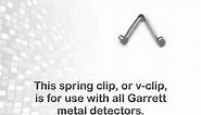 Garrett Button Spring Clip - metaldetector.com