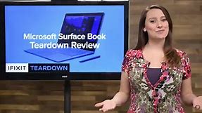 Microsoft Surface Book Teardown